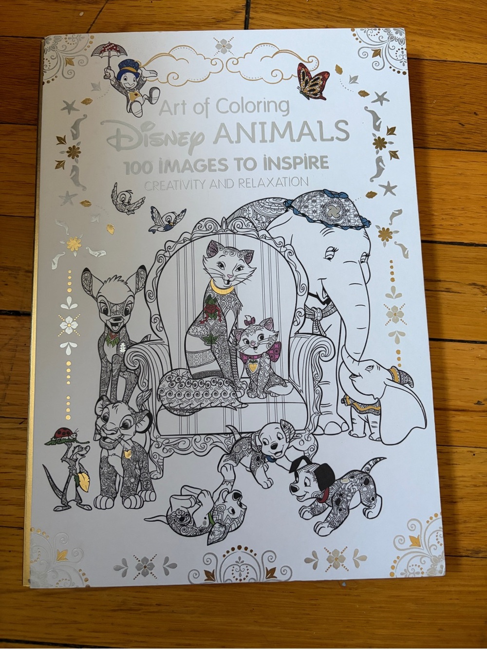 Disney Animals Art of Coloring Book
